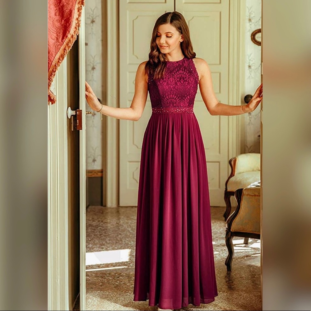 Ever-Pretty Women's A-Line Wedding Party Bridesmaid Dress